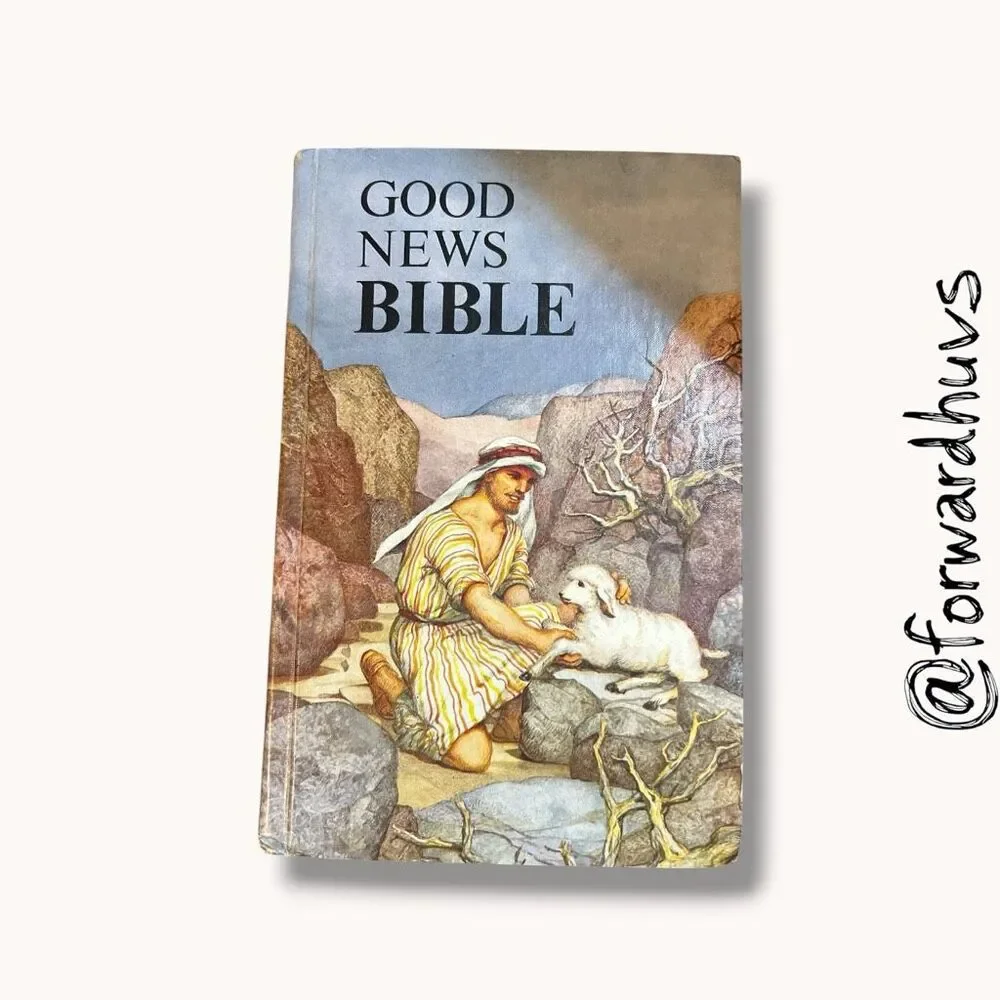 Good News Bible Today’s English Version TEV Hardcover 1987 ABS